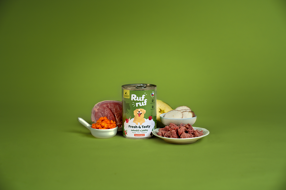 Rufruf Jehněčí s jablky 400 g